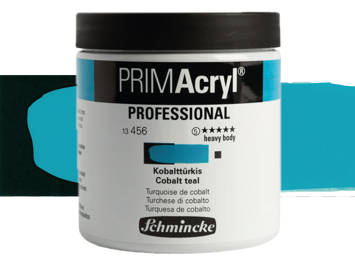 SCHMINCKE PRIMACRYL 237ML S5 456 COBALT TEAL 1