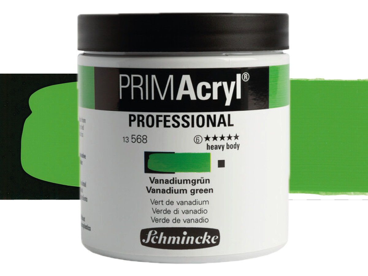 SCHMINCKE PRIMACRYL 237ML S6 568 VANADIUM GREEN 1