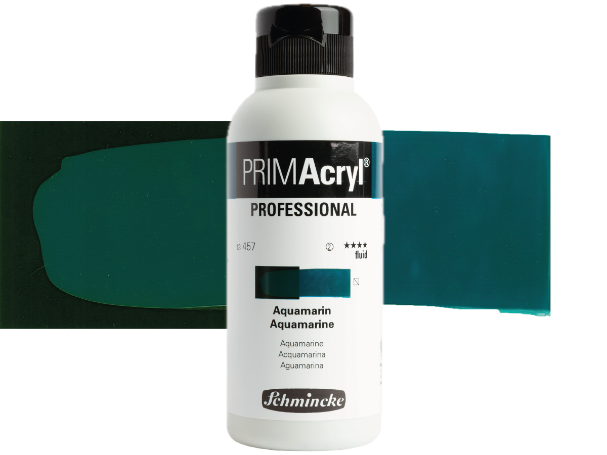 SCHMINCKE PRIMACRYL FLUID 250ML S2 457 AQUAMARINE 1