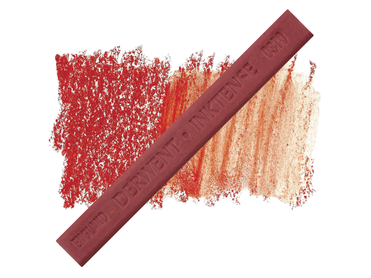 DERWENT INKTENSE BLOCK 0310 MID VERMILION 1