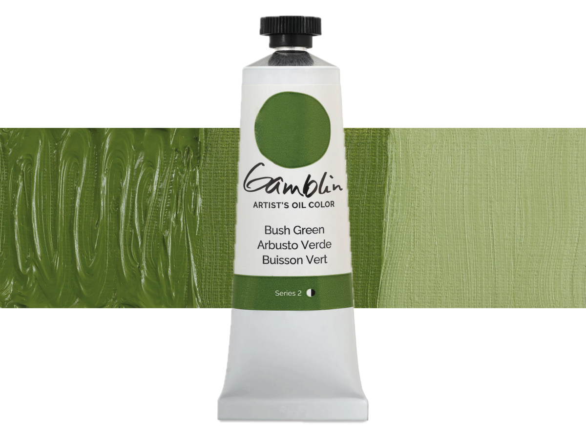 GAMBLIN ARTIST OLIEVERF 37ML S2 1090 BUSH GREEN AG 1