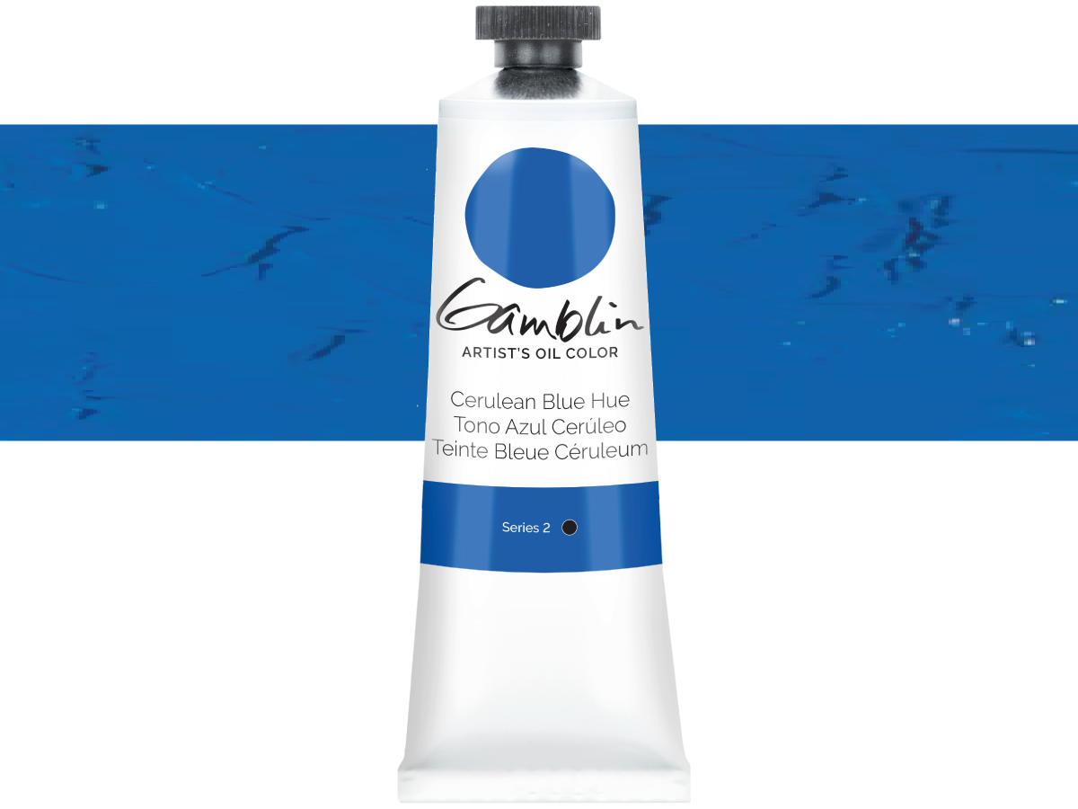 GAMBLIN ARTIST OLIEVERF 37ML S2 1210 CERULEAN BLUE HUE AG 1