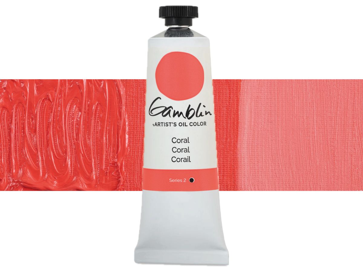 GAMBLIN ARTIST OLIEVERF 37ML S2 1250 CORAL AG 1