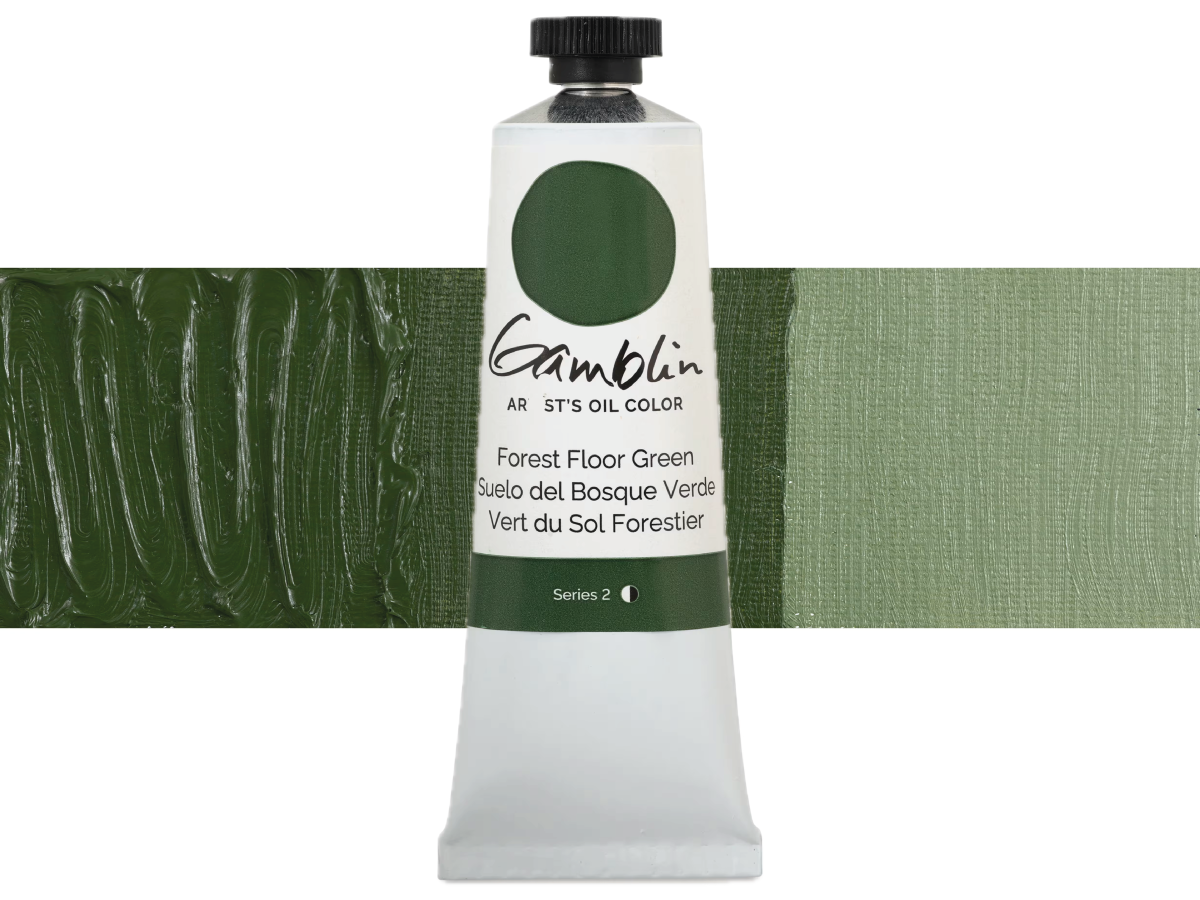 GAMBLIN ARTIST OLIEVERF 37ML S2 1275 FOREST FLOOR GREEN AG 1