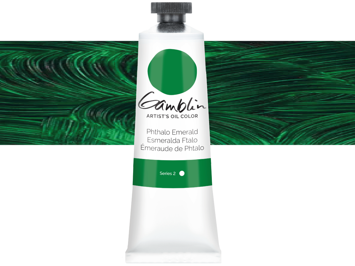 GAMBLIN 37ML PHTHALOGRÜN SMARAGD 1541 SERIE 2 1