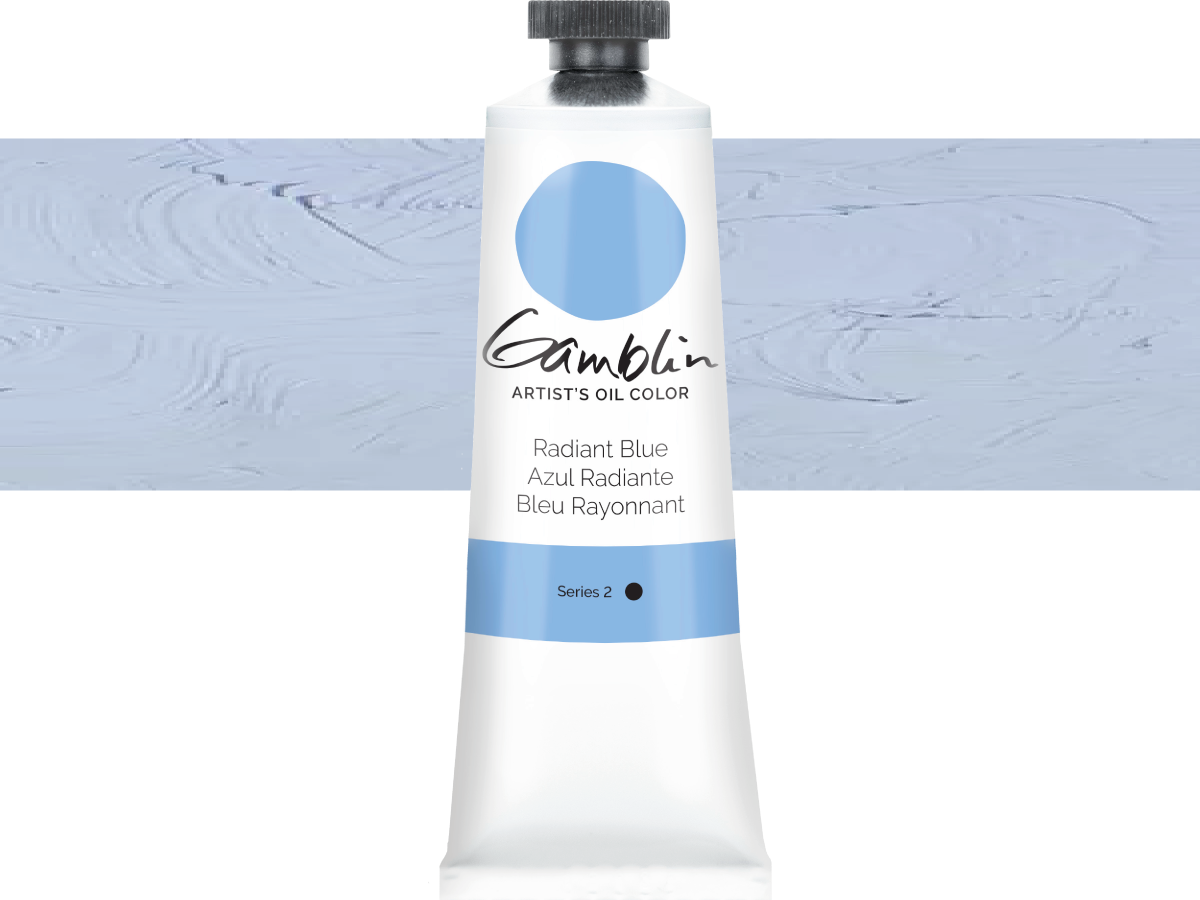 GAMBLIN 37ML BLAU LEUCHTEND(RADIANT) 1875 SERIE 2 1