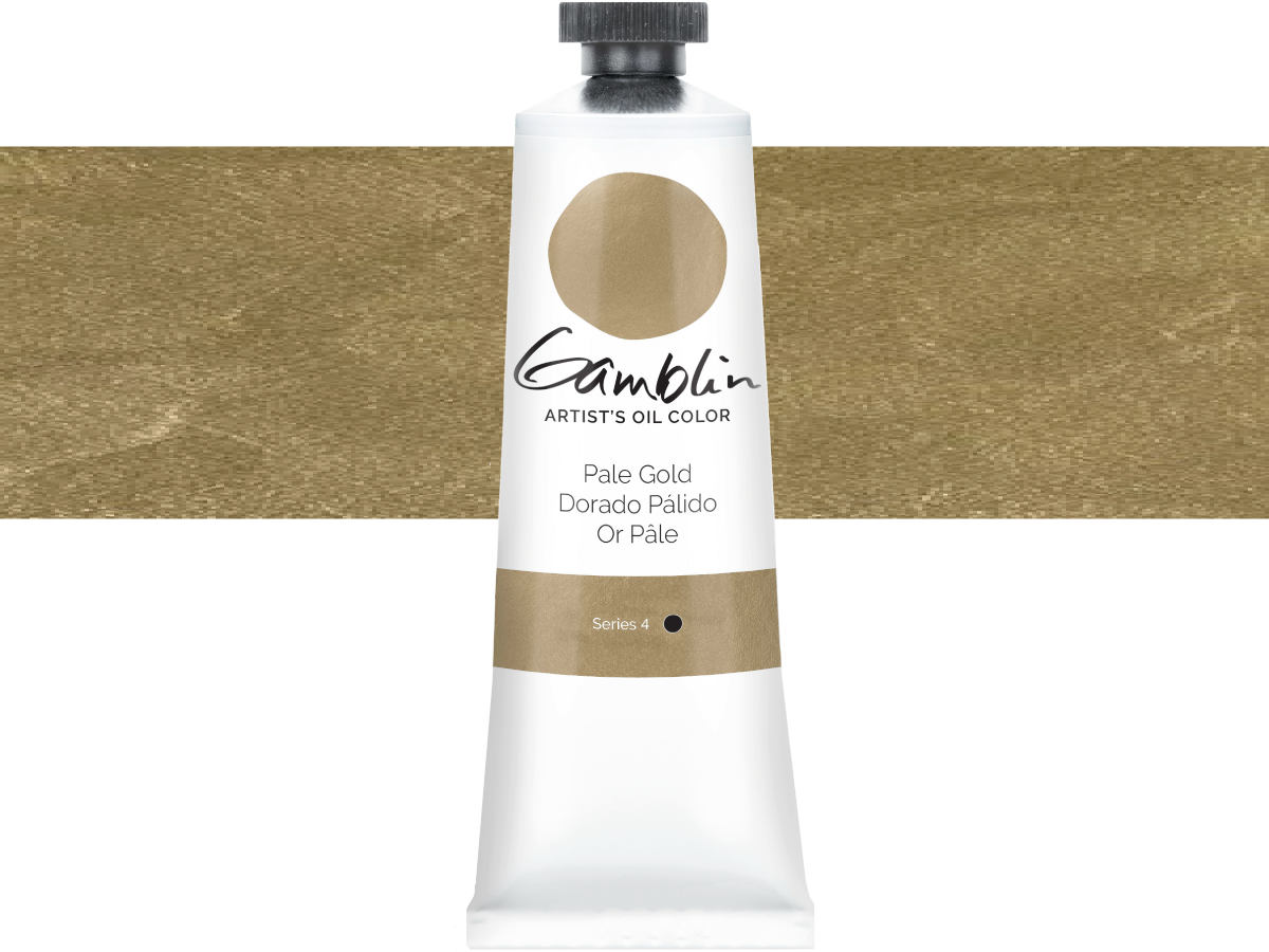 GAMBLIN ÖLFARBE 37ML S4 1920 PALE GOLD 1