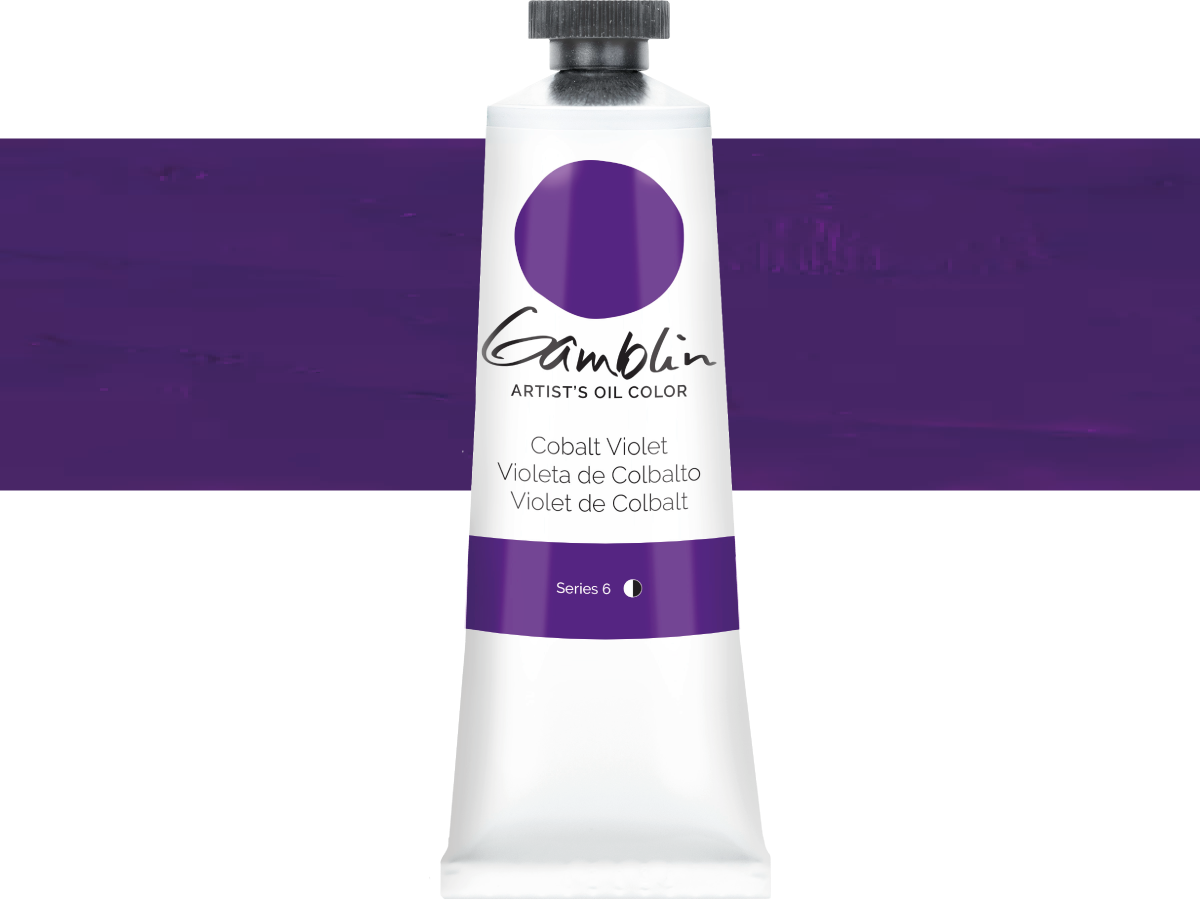 GAMBLIN 37ML KOBALTVIOLETT 1240 SERIE 6 1