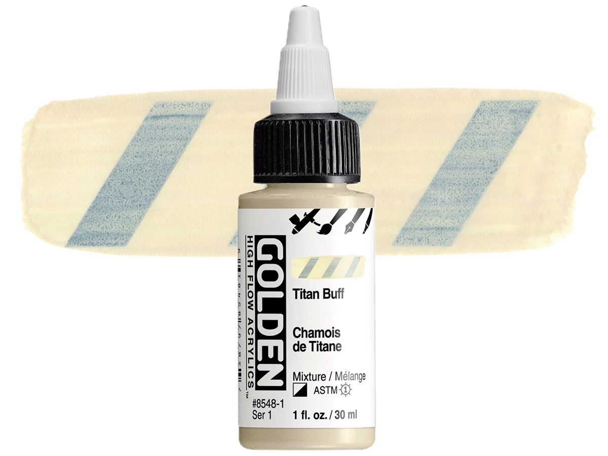 GOLDEN HIGH FLOW ACRYL 30ML S1 TITAN BUFF 1