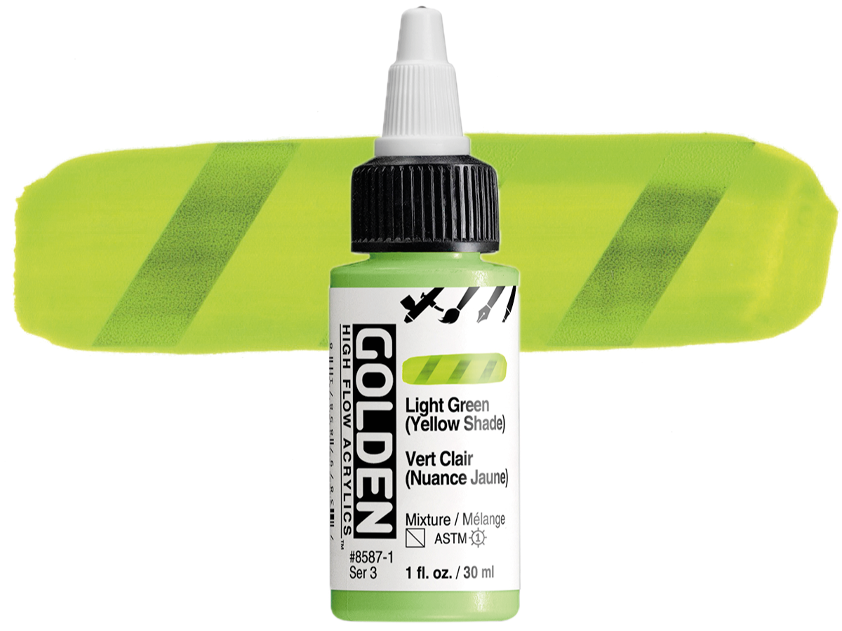 GOLDEN HIGH FLOW 30ML S3 LIGHT GREEN (YELLOW SHADE) 1