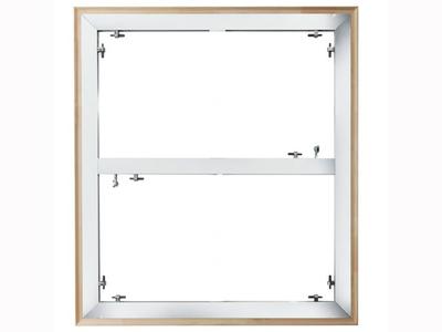 ALUFRAME SPIERAAM ALUMINIUM PROFIEL 45MM DIKTE 050X150CM +TL 1