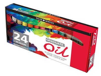 DALER ROWNEY GRADUATE ÖLFARBENSET 36 X 22ML 1