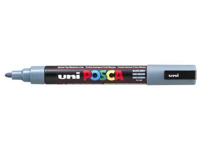 UNI POSCA PC5GA SCHIEFFERGRAU MITTEL 1