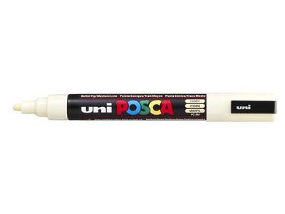 UNI POSCA PC5I ELFENBEIN MITTEL 1