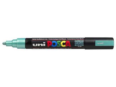UNI POSCA PC5VM METALLIC GRÜN MITTEL 1