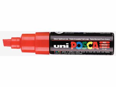 UNI POSCA PC8R ROT BREIT 1