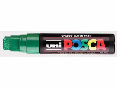 UNI POSCA PC17KV DUNKELGRÜN EXTRA BREIT 1