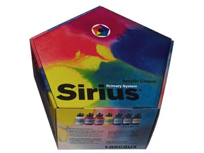 LASC. SIRUIS SET ACRYL  7 x 85 ML 1