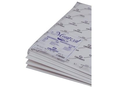 CANSON MONTVAL AQUARELLPAPIER 75X110CM 300GRAM 12 BLATT 1