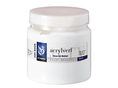 VAN BEEK ACRYLMEDIUM GEL GLANZ 1000ML 1