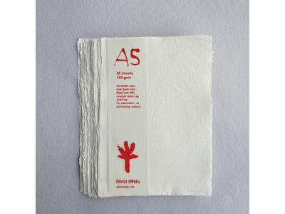KHADI INDIA HADERNPAPIER 150G/M² A5 20 BLATT 1