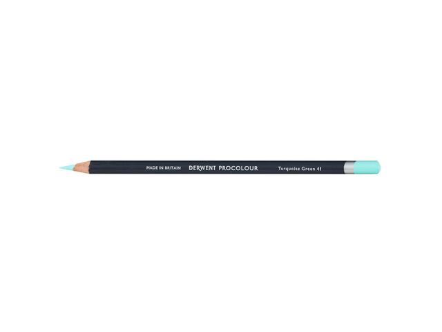 DERWENT PROCOLOUR BUNTSTIFT 41 TUQUOISE GREEN 1