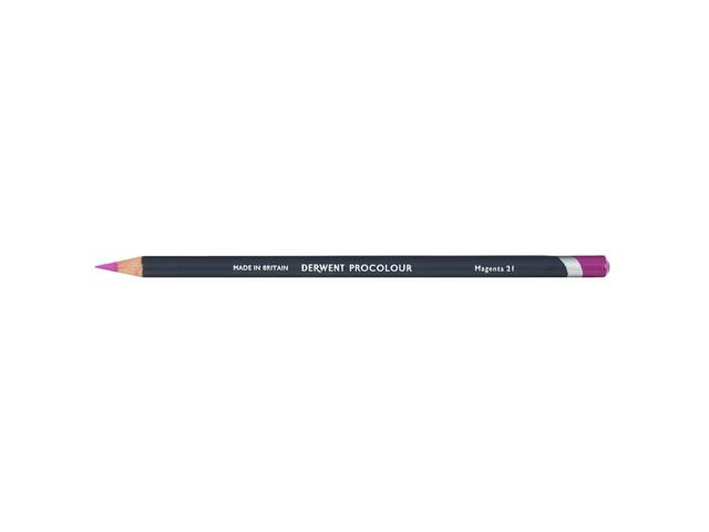 DERWENT PROCOLOUR BUNTSTIFT 21 MAGENTA 1