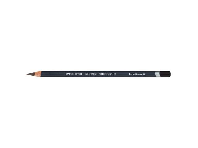 DERWENT PROCOLOUR BUNTSTIFT 55 BURNT UMBER 1