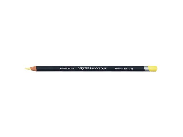 DERWENT PROCOLOUR BUNTSTIFT 02 PRIMROSE YELLOW 1