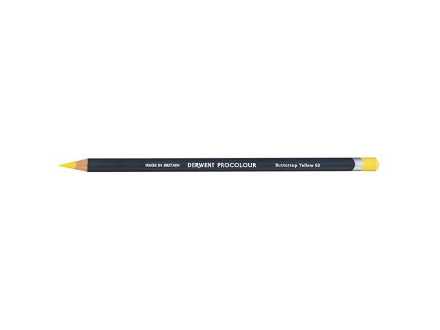 DERWENT PROCOLOUR BUNTSTIFT 03 BUTTERCUP YELLOW 1