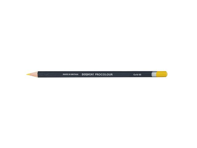 DERWENT PROCOLOUR BUNTSTIFT 05 GOLD 1