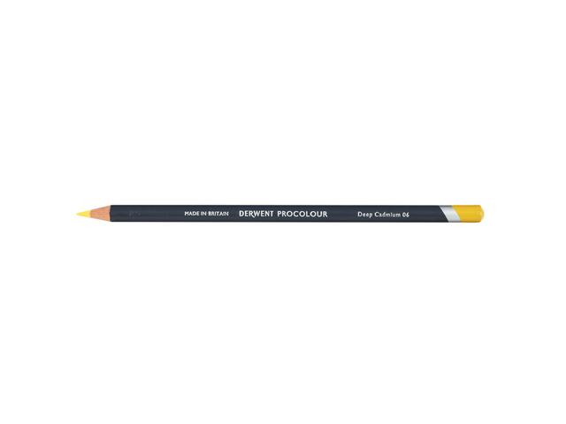 DERWENT PROCOLOUR BUNTSTIFT 06 DEEP CADMIUM 1