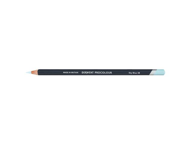 DERWENT PROCOLOUR BUNTSTIFT 38 SKY BLUE 1