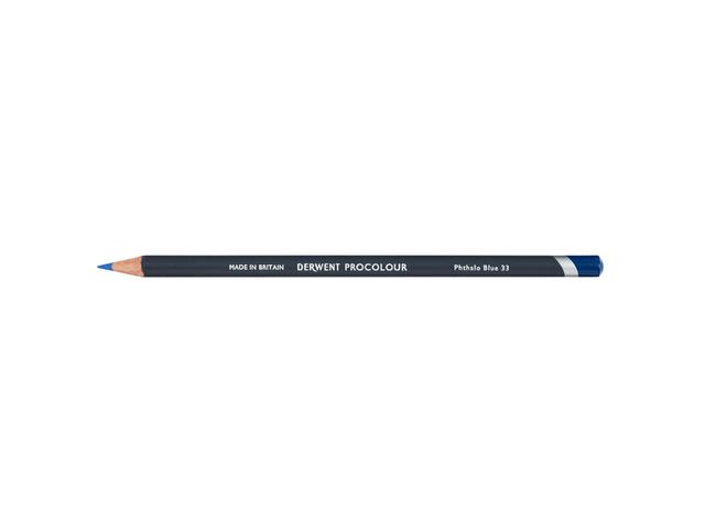 DERWENT PROCOLOUR BUNTSTIFT 33 PHTHALO BLUE 1