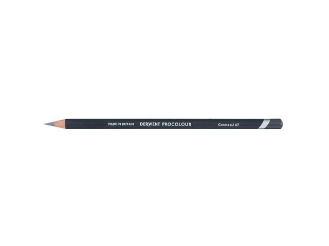 DERWENT PROCOLOUR BUNTSTIFT 67 GUNMETAL 1