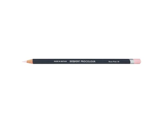 DERWENT PROCOLOUR BUNTSTIFT 19 ROSE PINK 1