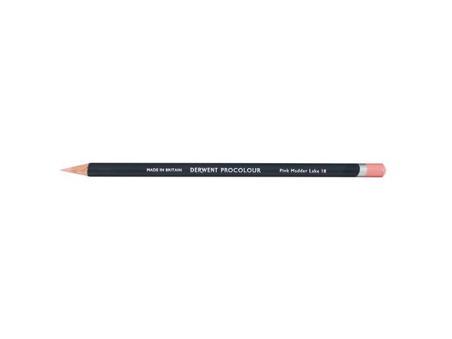 DERWENT PROCOLOUR BUNTSTIFT 18 PINK MADDER LAKE 1