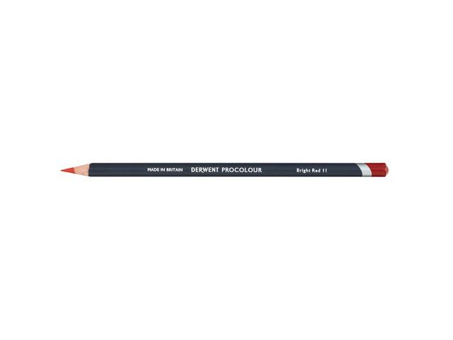 DERWENT PROCOLOUR BUNTSTIFT 12 PRIMARY RED 1