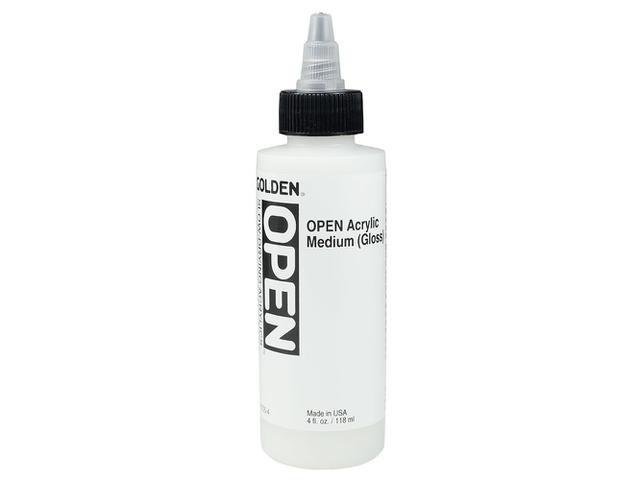 GOLDEN OPEN ACRYLIC MEDIUM 119ML GLOSS (3725) 1