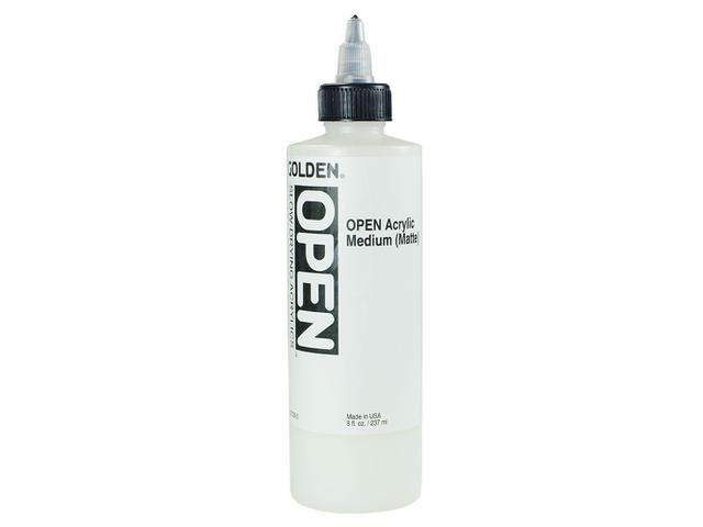GOLDEN OPEN ACRYLIC MEDIUM 236ML MATTE (3726) 1