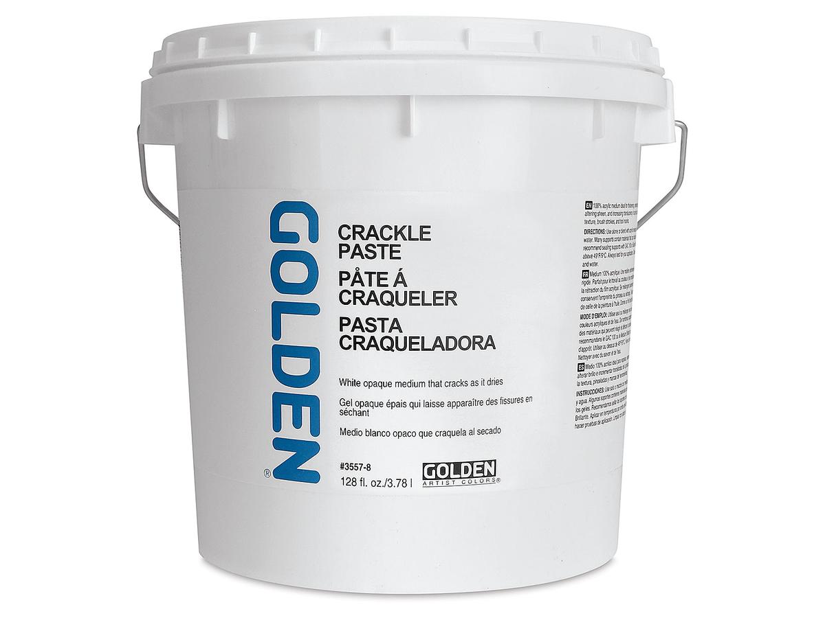 GOLDEN CRACKLE PASTE  3557 3,78L 1