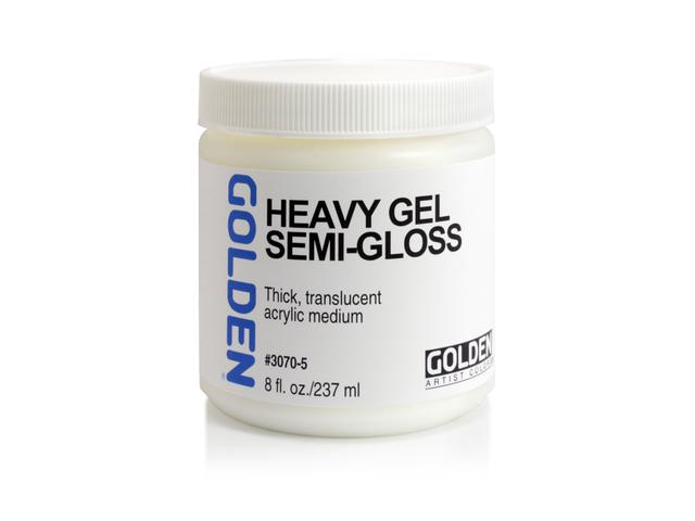 GOLDEN HEAVY GEL SEMI-GLOSS 3070 237ML 1