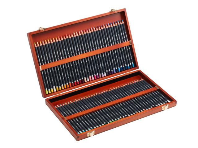 DERWENT PROCOLOUR BUNTSTIFTE HOLZKASTEN 72X 1