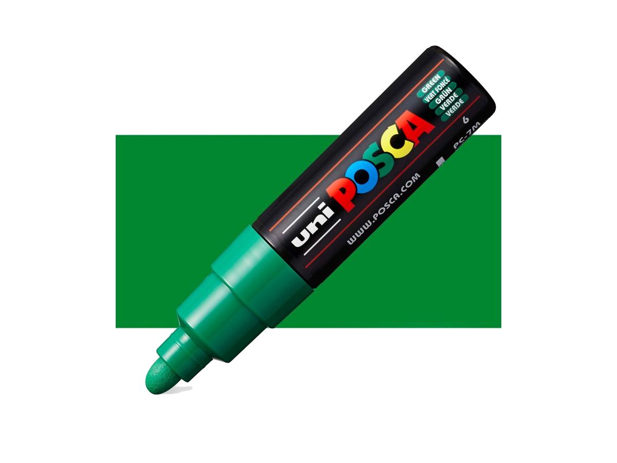 UNI POSCA MARKER LARGE PC7M DONKERGROEN 1