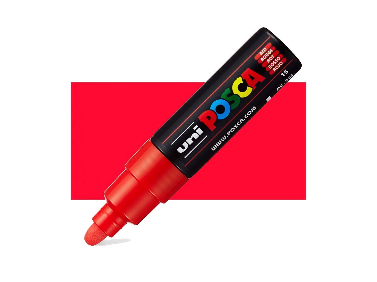 UNI POSCA MARKER LARGE PC7M ROOD 1