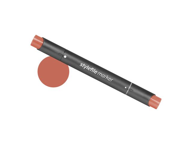 STYLEFILE MARKER 810 BRICK BROWN OP=OP 1