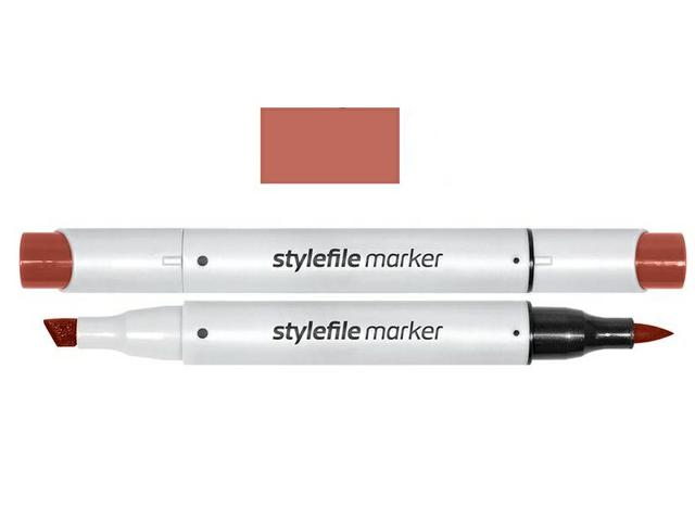 STYLEFILE BRUSH MARKER 810 BRICK BROWN OP=OP 1