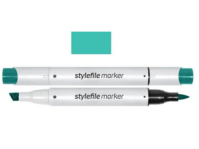 STYLEFILE BRUSH MARKER 608 MINT GREEN LIGHT OP=OP 1