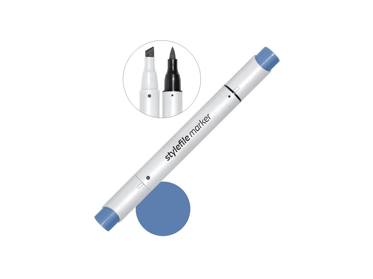 STYLEFILE BRUSH MARKER 522 PRUSSIAN BLUE OP=OP 1