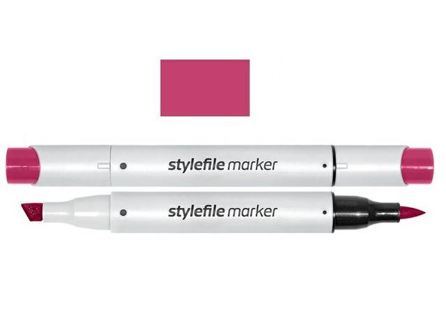STYLEFILE BRUSH MARKER 370 OLD RED OP=OP 1
